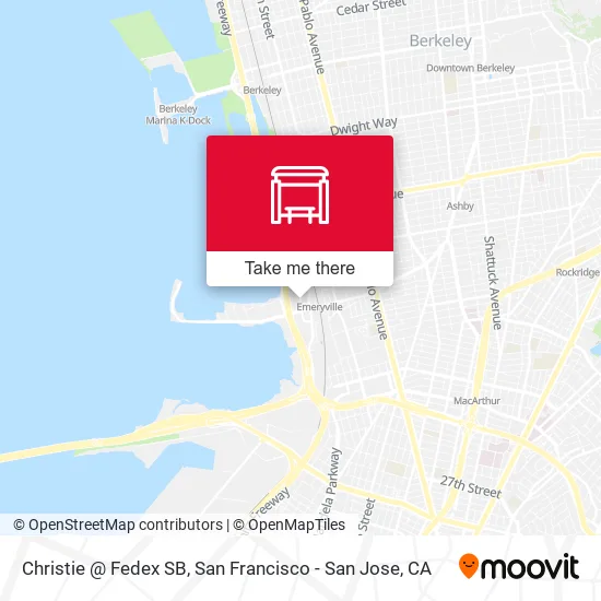 Mapa de Christie @ Fedex SB