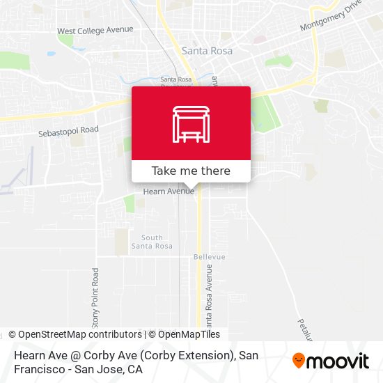 Hearn Ave @ Corby Ave (Corby Extension) map