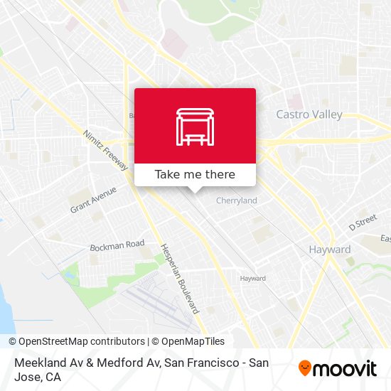 Meekland Av & Medford Av map