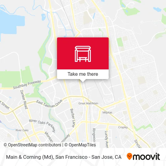 Main & Corning (Md) map