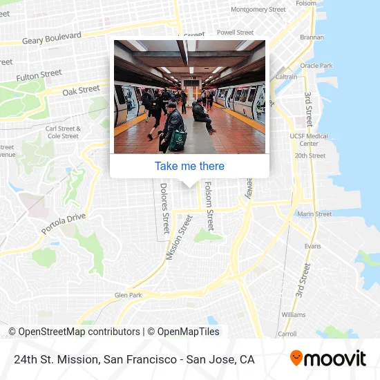 24th St. Mission map