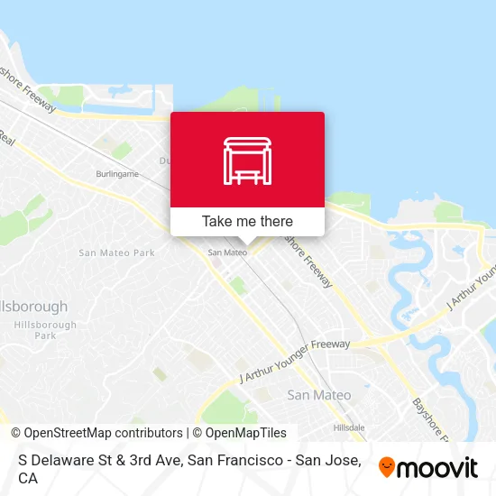 Mapa de S Delaware St & 3rd Ave