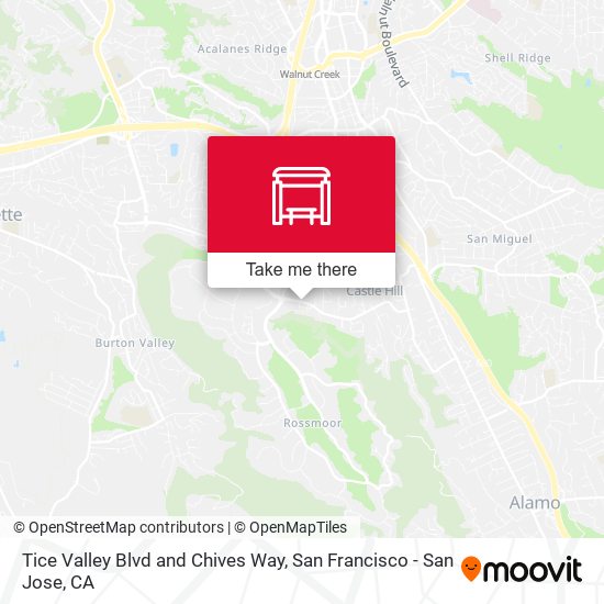 Mapa de Tice Valley Blvd and Chives Way