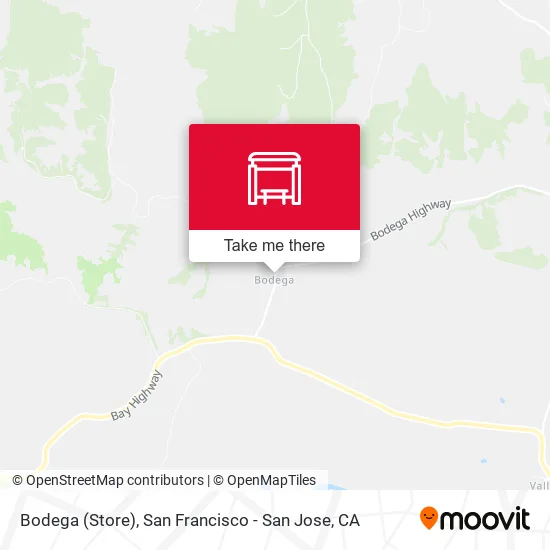 Bodega (Store) map