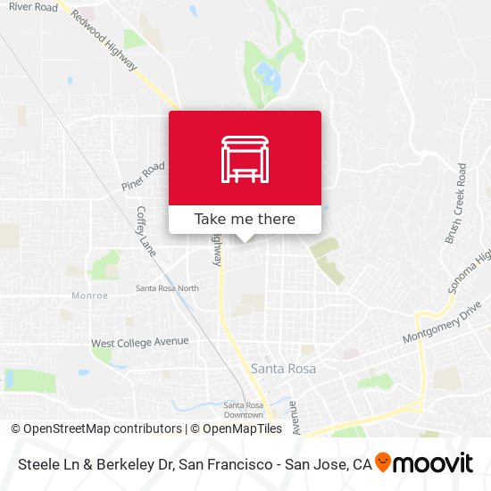 Mapa de Steele Ln & Berkeley Dr