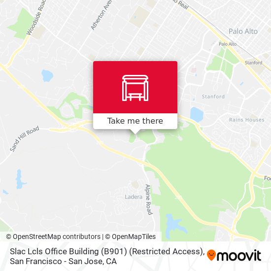 Slac Lcls Office Building (B901) (Restricted Access) map