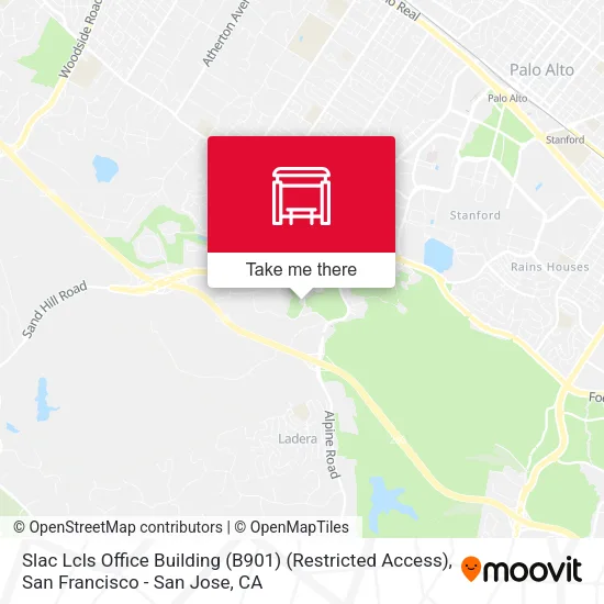 Slac Lcls Office Building (B901) (Restricted Access) map