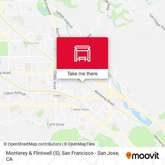 Monterey & Flintwell (S) map