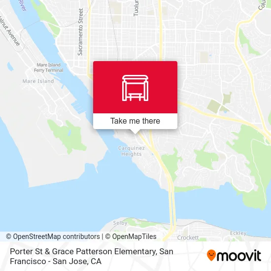 Porter St & Grace Patterson Elementary map
