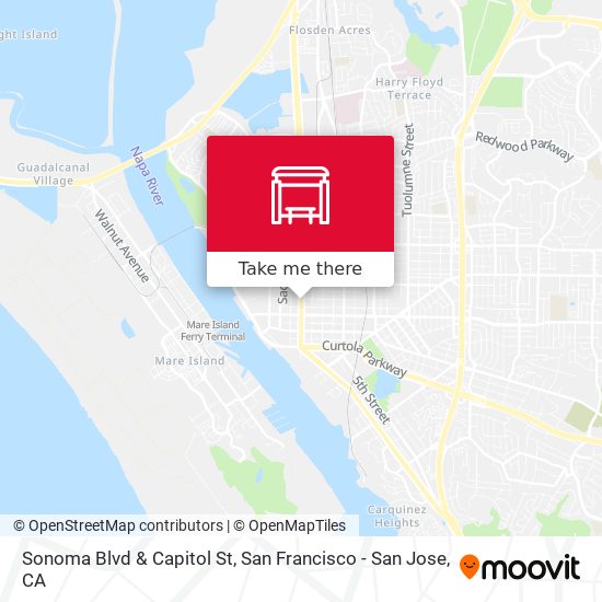 Mapa de Sonoma Blvd & Capitol St