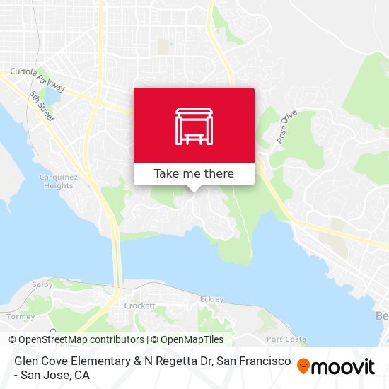 Mapa de Glen Cove Elementary & N Regetta Dr