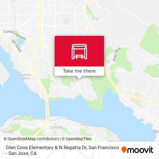 Mapa de Glen Cove Elementary & N Regatta Dr