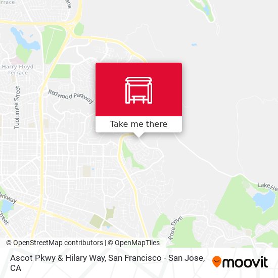 Ascot Pkwy & Hilary Way map