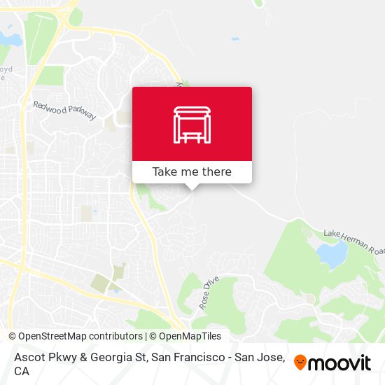 Ascot Pkwy & Georgia St map