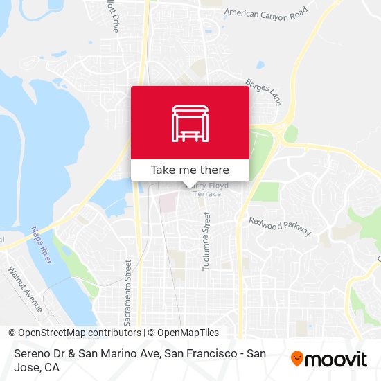 Mapa de Sereno Dr & San Marino Ave