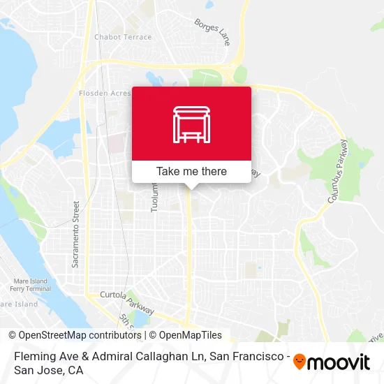 Fleming Ave & Admiral Callaghan Ln map