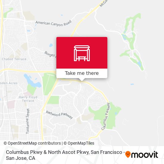 Columbus Pkwy & North Ascot Pkwy map