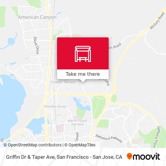 Griffin Dr & Taper Ave map