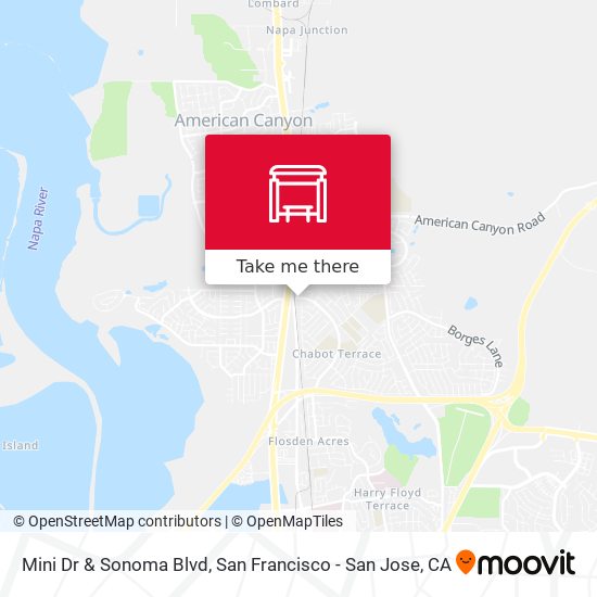 Mapa de Mini Dr & Sonoma Blvd