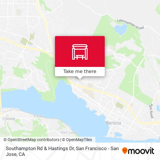 Mapa de Southampton Rd & Hastings Dr