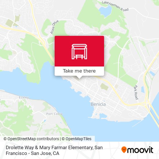 Mapa de Drolette Way & Mary Farmar Elementary