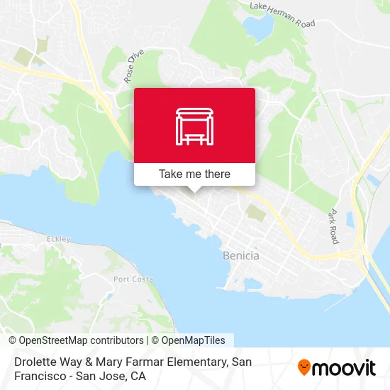 Drolette Way & Mary Farmar Elementary map