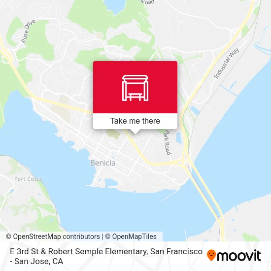 E 3rd St & Robert Semple Elementary map