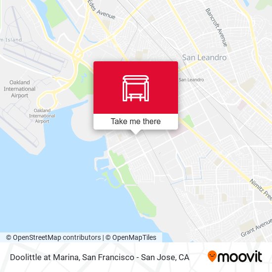 Doolittle at Marina map