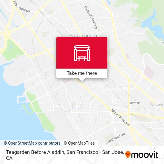 Teagarden Before Aladdin map