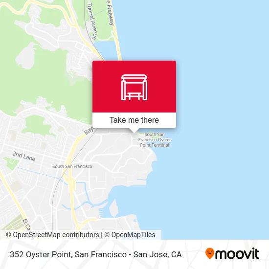 352 Oyster Point map