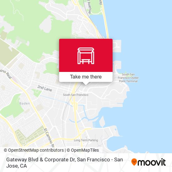 Mapa de Gateway Blvd & Corporate Dr