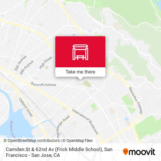 Camden St & 62nd Av (Frick Middle School) map