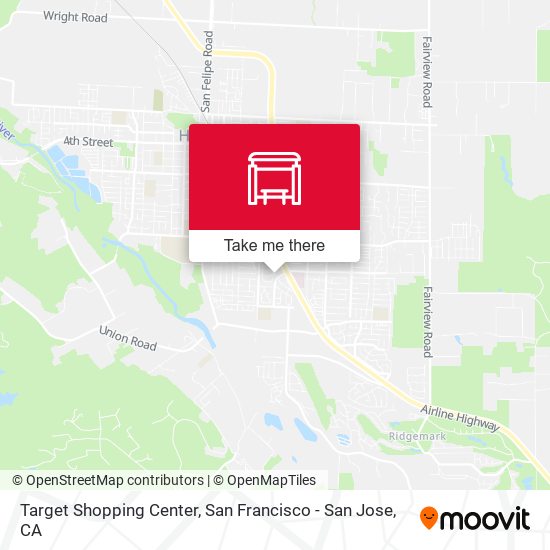 Target Shopping Center map