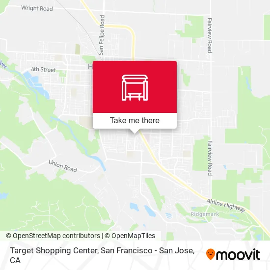 Target Shopping Center map