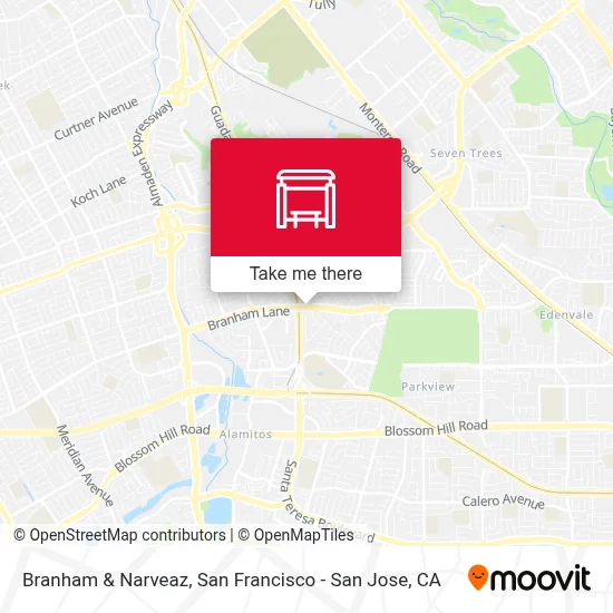 Branham & Narveaz map