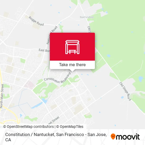 Constitution / Nantucket map