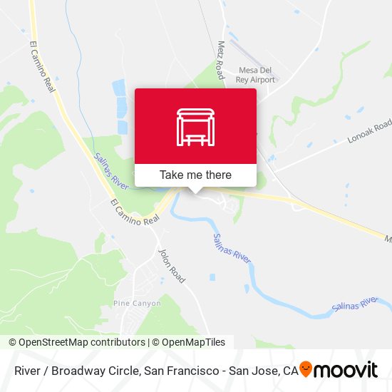 River / Broadway Circle map