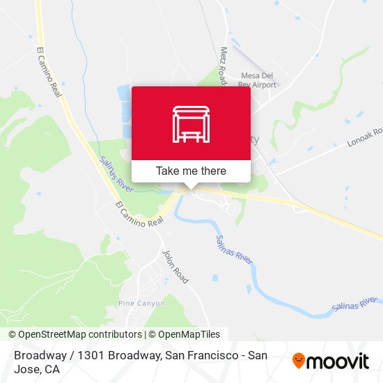 Broadway / 1301 Broadway map