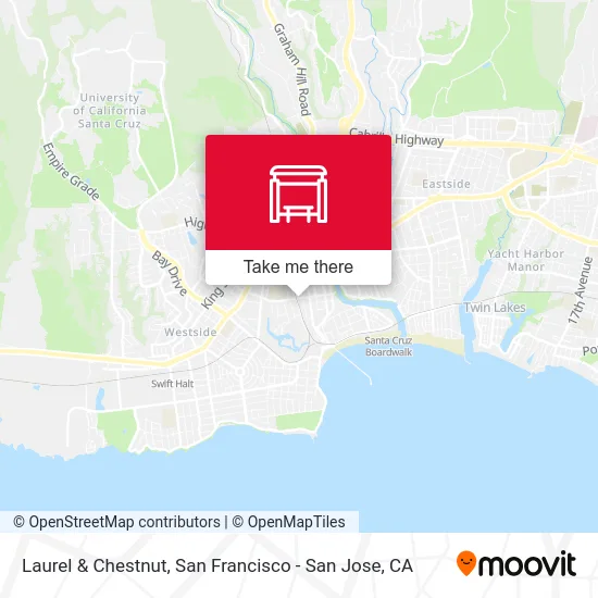 Laurel & Chestnut map