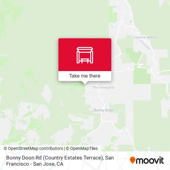 Bonny Doon Rd (Country Estates Terrace) map