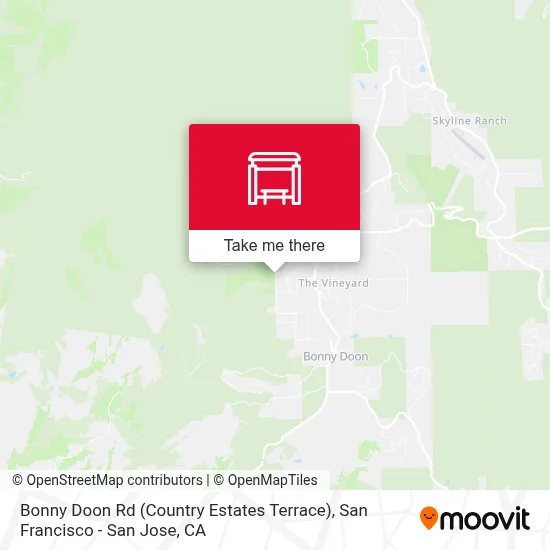 Bonny Doon Rd (Country Estates Terrace) map