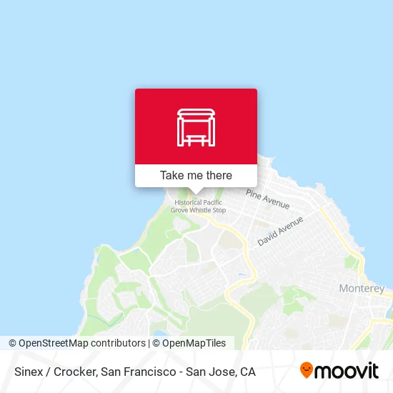 Sinex / Crocker map
