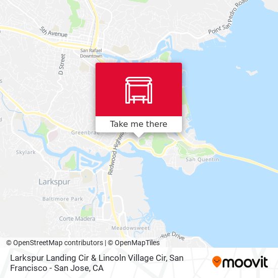 Mapa de Larkspur Landing Cir & Lincoln Village Cir