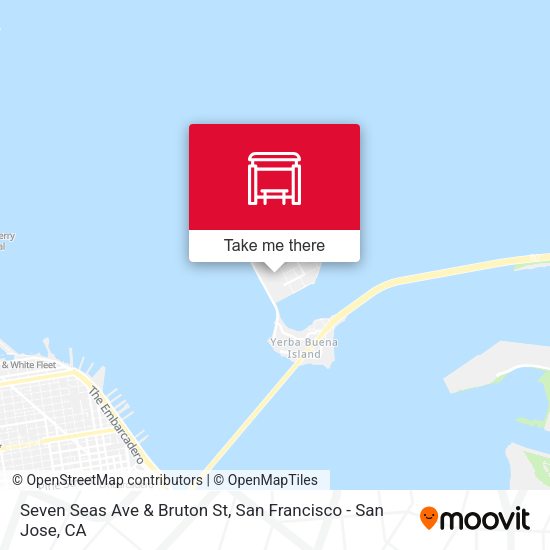 Seven Seas Ave & Bruton St map
