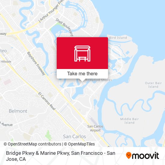 Mapa de Bridge Pkwy & Marine Pkwy