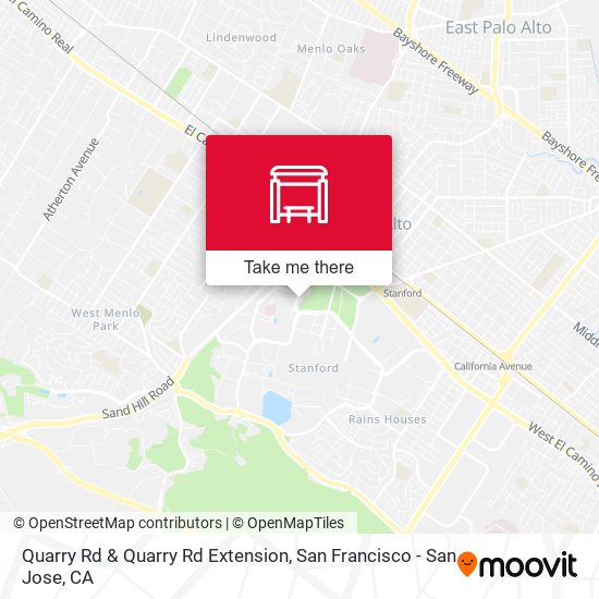 Quarry Rd & Quarry Rd Extension map