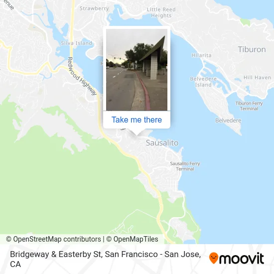 Bridgeway & Easterby St map