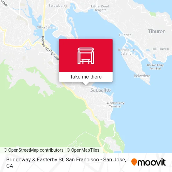 Bridgeway & Easterby St map