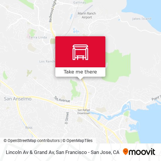 Mapa de Lincoln Av & Grand Av