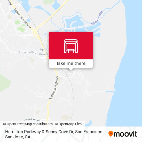 Mapa de Hamilton Parkway & Sunny Cove Dr